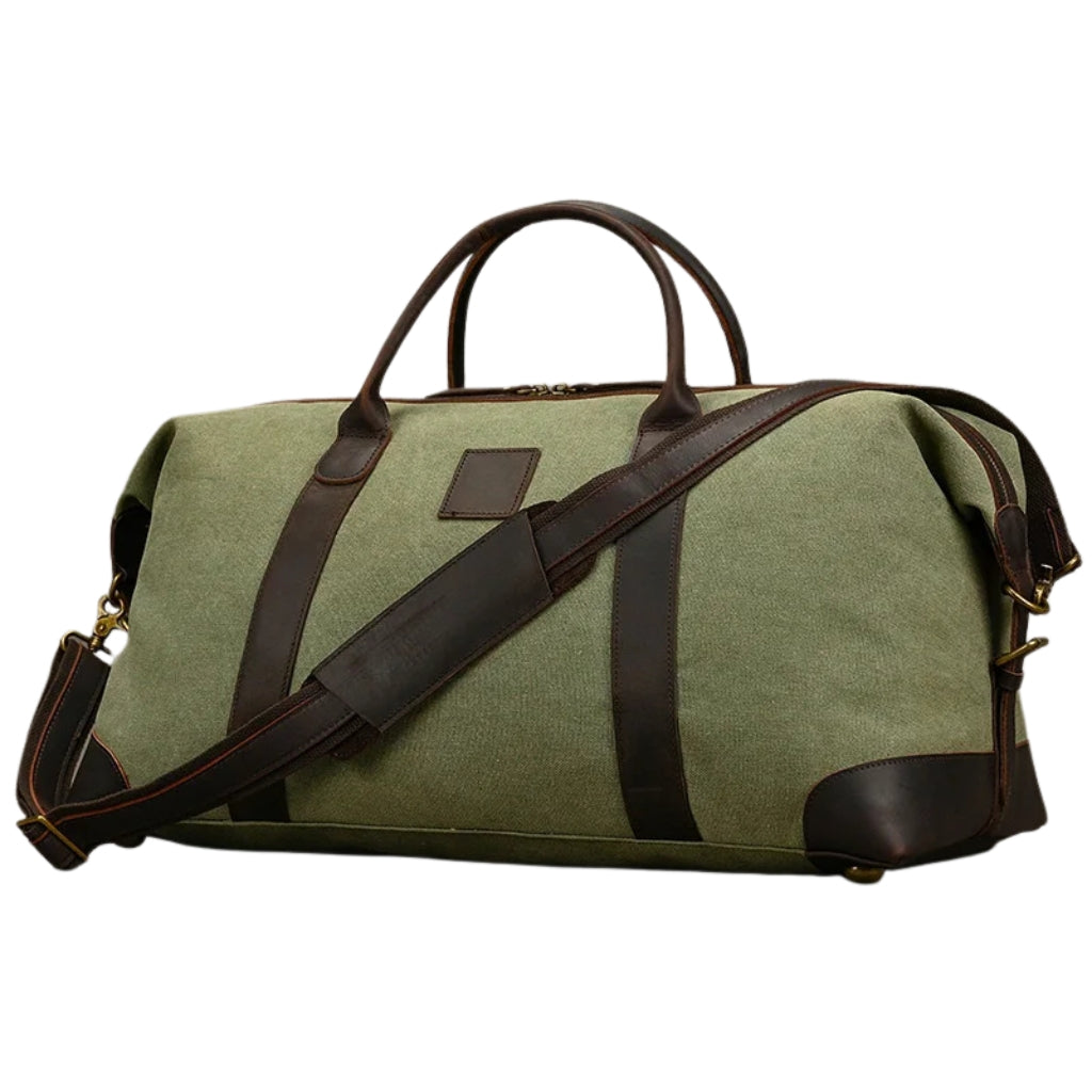 Maleta de Mano Camper en Nylon y Cuero
