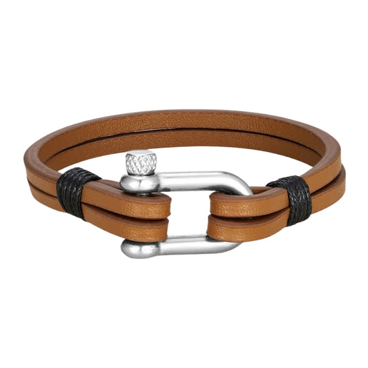 Brazalete en Cuero Caval