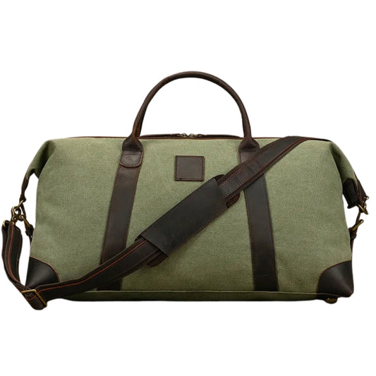 Maleta de Mano Camper en Nylon y Cuero
